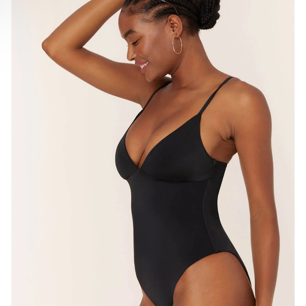 Andie Black Women's One Piece Swimsuit (Tall)